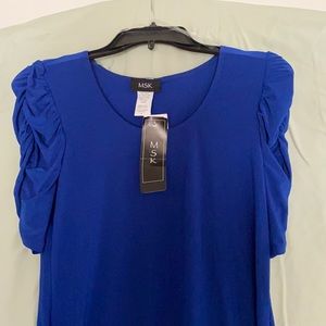 MSK Goddess Blue Dress